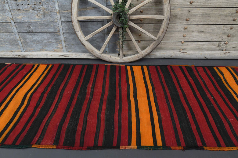 Striped Flatweave Runner