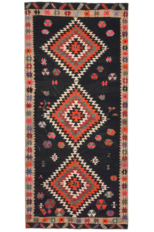 Vintage Flatweave Wide Runner