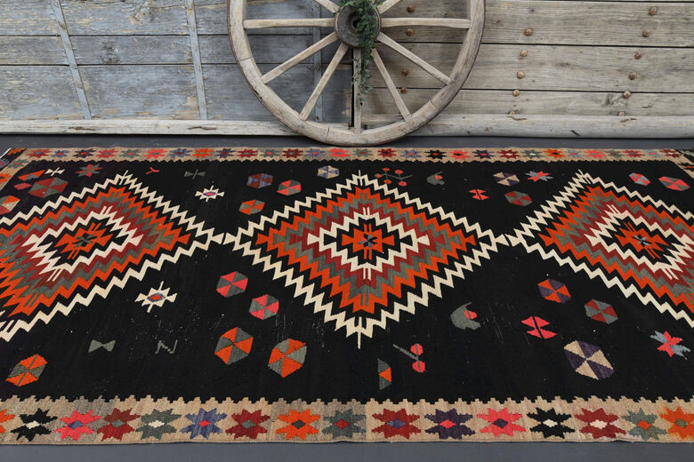 Vintage Flatweave Wide Runner