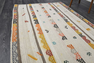 Turkish Kilim Runner Rug - Thumbnail