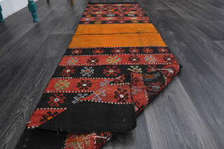 Turkish Kilim Runner Rug - Thumbnail