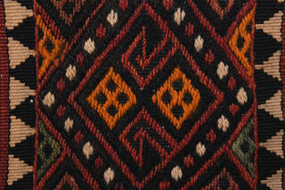 Turkish Kilim Runner Rug - Thumbnail