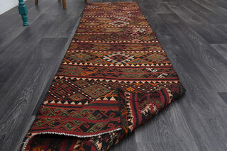 Turkish Kilim Runner Rug - Thumbnail