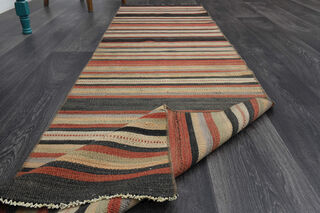 Turkish Kilim Runner Rug - Thumbnail