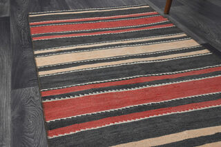 1960s Turkish Kilim Runner Rug - Thumbnail