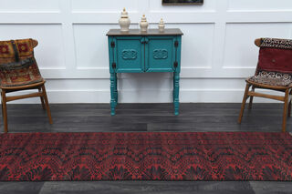 Handloom Thin Runner Rug - Thumbnail