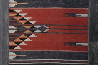 Turkish Kilim Runner Rug - Thumbnail