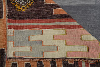 Turkish Kilim Runner Rug - Thumbnail