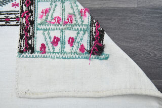 Boho Chic - White Vintage Runner - Thumbnail