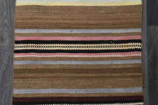 Vintage Turkish Kilim Runner Rug - Thumbnail