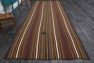 Wide & Long Striped Runner Rug - Thumbnail