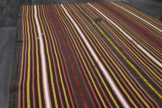 Wide & Long Striped Runner Rug - Thumbnail