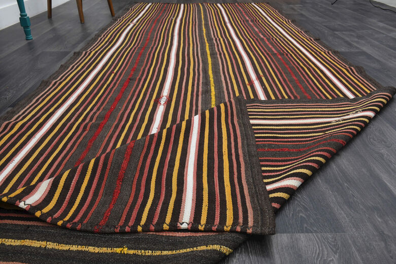 Wide & Long Striped Runner Rug