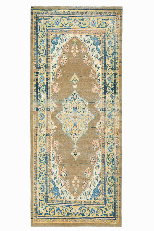 Tabriz Persian - Oriental Vintage Runner Rug