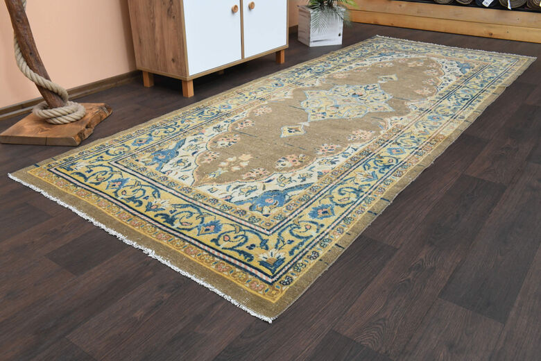 Tabriz Persian - Oriental Vintage Runner Rug