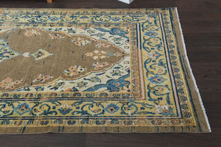 Tabriz Persian - Oriental Vintage Runner Rug - Thumbnail