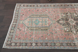 3'x12' Vintage Turkish Runner Rug - Thumbnail