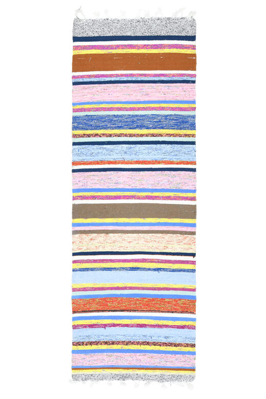 Striped Kilim Runner - Vintage Rug