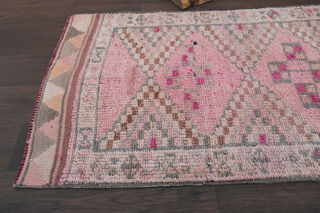 Handwoven Turkish Runner Rug - Thumbnail