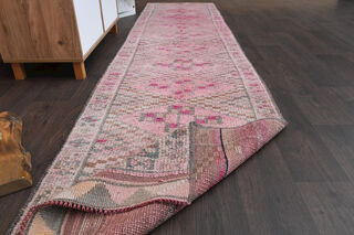 Handwoven Turkish Runner Rug - Thumbnail