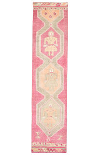 Art Deco - Turkish Runner Rug - Thumbnail