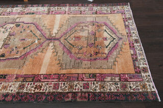 Vintage Turkish Runner Rug - Thumbnail