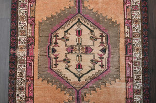 Vintage Turkish Runner Rug - Thumbnail