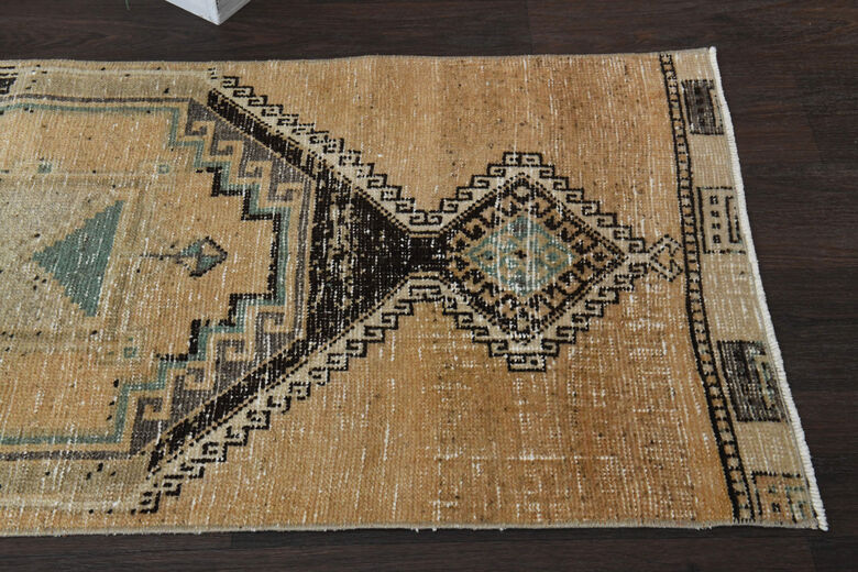 1940's Antique Hallway Rug