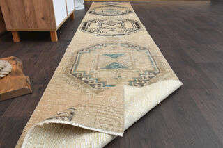 1940's Antique Hallway Rug - Thumbnail