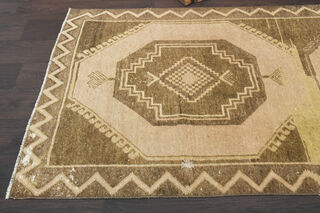 Antique Turkish Runner Hallway Rug - Thumbnail