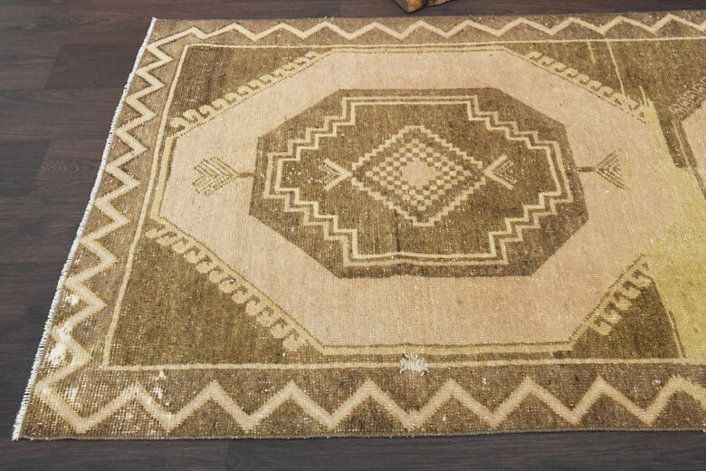 Antique Turkish Runner Hallway Rug