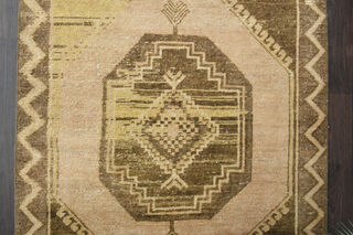 Antique Turkish Runner Hallway Rug - Thumbnail