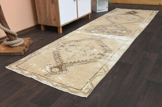 Antique Neutral Hallway Runner - Thumbnail