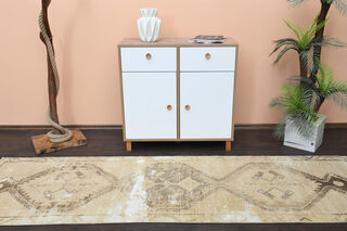 Antique Neutral Hallway Runner - Thumbnail