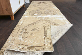 Antique Neutral Hallway Runner - Thumbnail