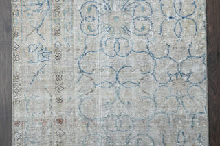 3'x9' Vintage Turkish Runner Rug - Thumbnail