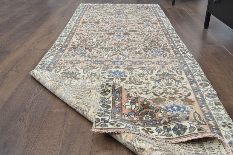 Persian Tabriz Hallway Runner Carpet