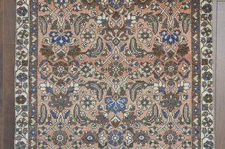 Persian Tabriz Hallway Runner Carpet - Thumbnail