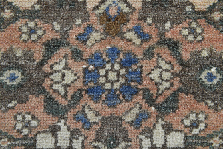 Persian Tabriz Hallway Runner Carpet