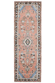 Persian Vintage Runner Rug - Thumbnail