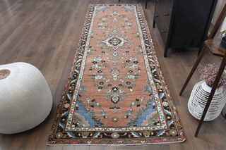 Persian Vintage Runner Rug - Thumbnail