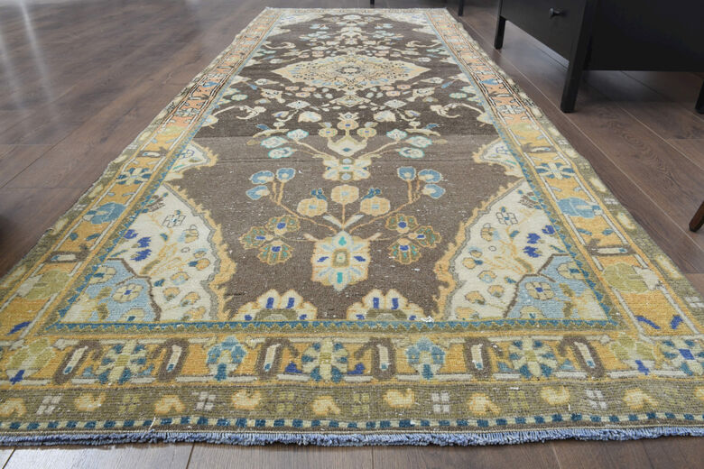 Oriental Design Vintage Persian Runner