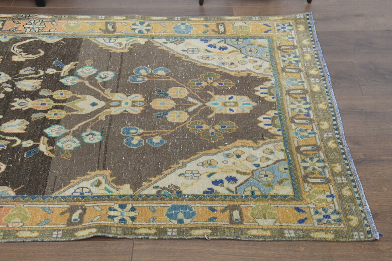 Oriental Design Vintage Persian Runner