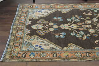 Oriental Design Vintage Persian Runner - Thumbnail