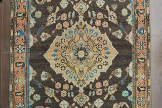 Oriental Design Vintage Persian Runner - Thumbnail