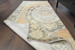 Vintage Turkish Runner Rug - Thumbnail