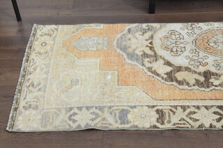 Vintage Turkish Runner Rug - Thumbnail