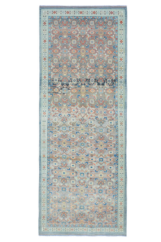 Persian Ethnic Vintage Runner Rug