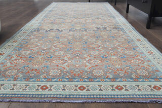 Persian Ethnic Vintage Runner Rug - Thumbnail