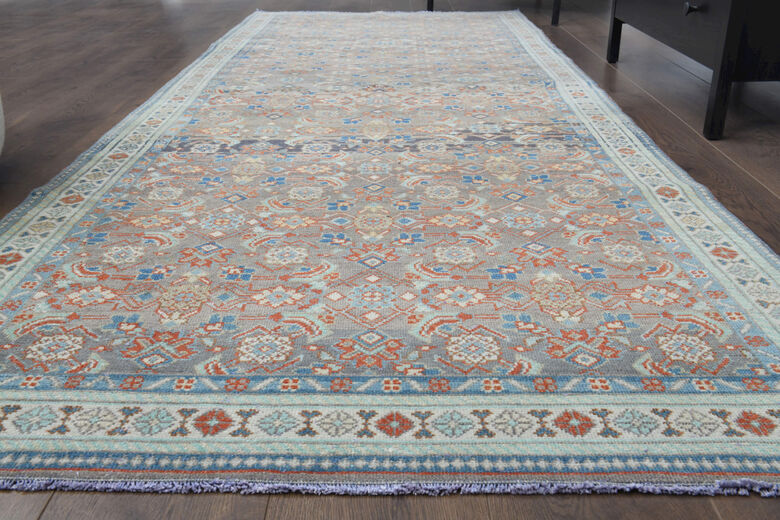 Persian Ethnic Vintage Runner Rug